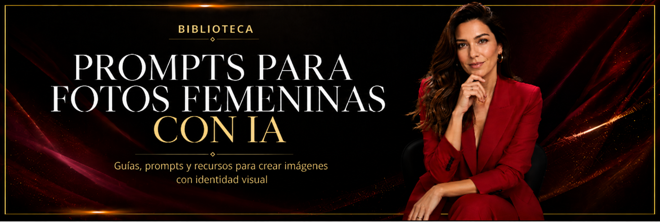 Biblioteca Fotos Profesionales con IA. Prompts femeninos ultrarrealistas.